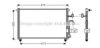 AVA QUALITY COOLING DW5063 Condenser, air conditioning